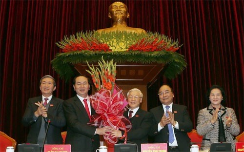 Мировые лидеры поздравили Нгуен Фу Чонга с переизбранием на пост главы КПВ - ảnh 1